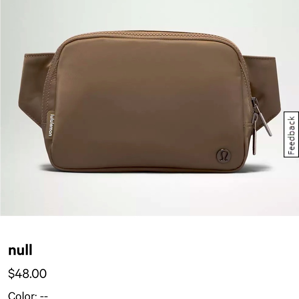 ISO Lululemon 2L belt bag